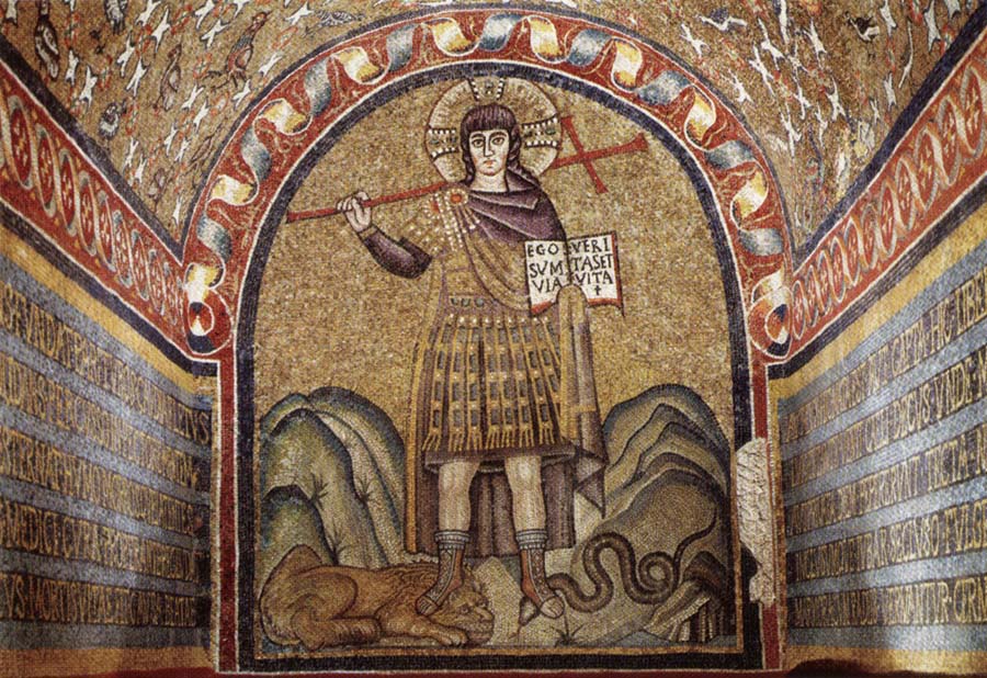 unknow artist Christ as a Warrior